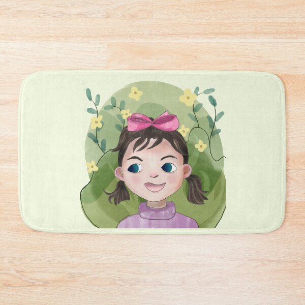 Item preview, Cute girl portrait designed and sold by Happy Life Graphics.