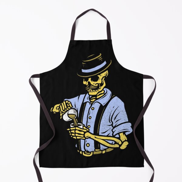 Item preview, Skeleton Barista. Vintage. Cool. designed and sold by shirtdan.