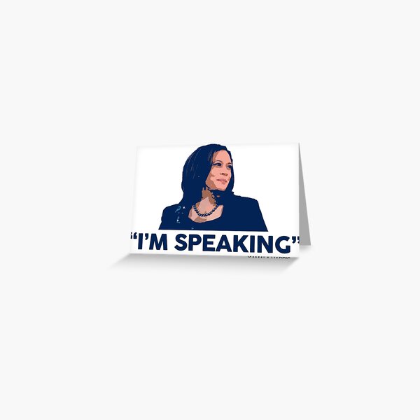 Item preview, I'm Speaking - Kamala Harris designed and sold by TheHogoCo.