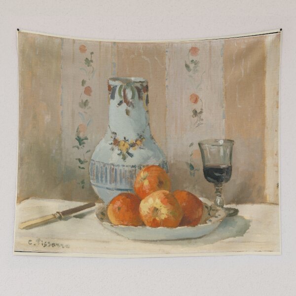 Item preview, Pissarro's "Still Life with Apples and Pitcher" designed and sold by laurens-doodles.