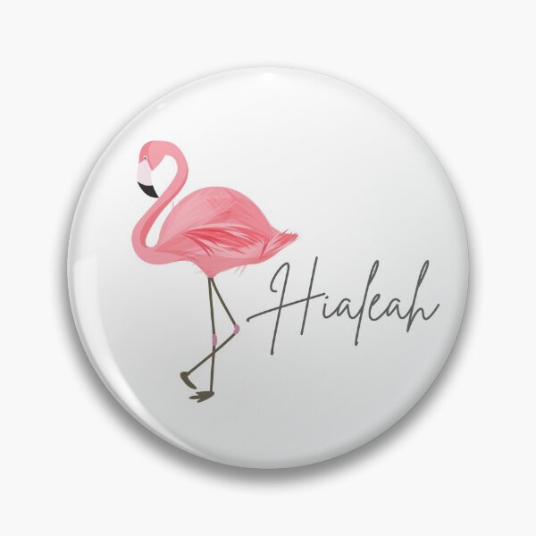 Item preview, Hialeah Flamingo - Hialeah - Miami - South Florida - Flamingo designed and sold by Ausome  Behavior.