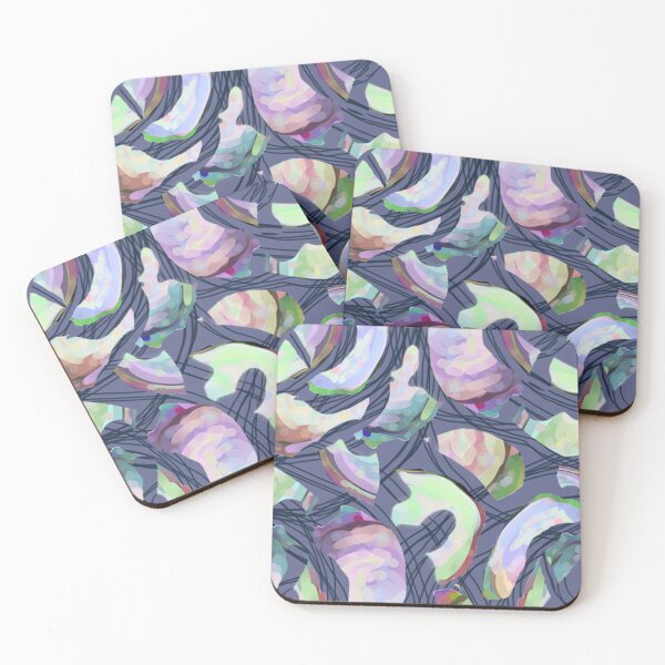 Item preview, PATTERN RAINBOW IRREGULAR BLOB 1B designed and sold by Ruby Mendiola.