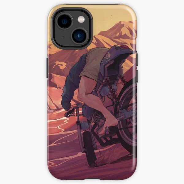 Strange Sunset iPhone Tough Case