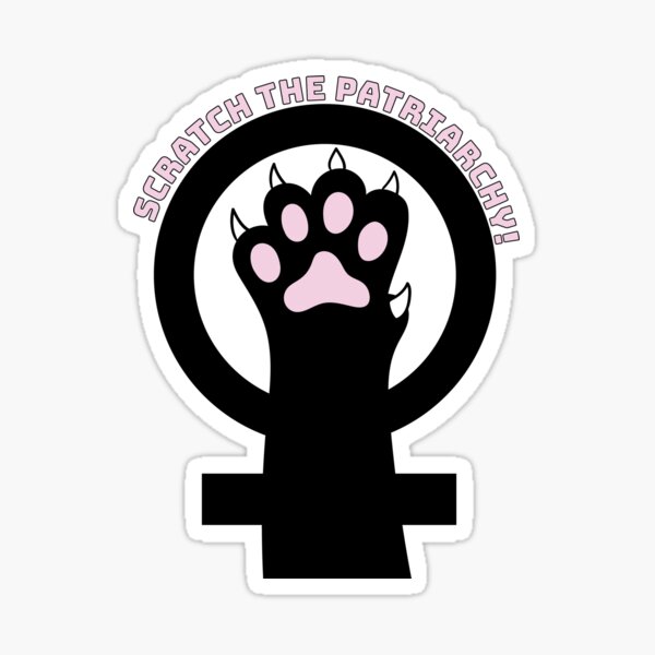 Scratch the Patriarchy Sticker