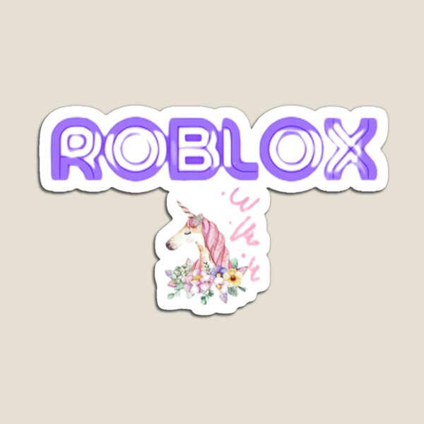 I Love Roblox Magnets Redbubble - roblox purple presents bundle sticker by greenmemes redbubble