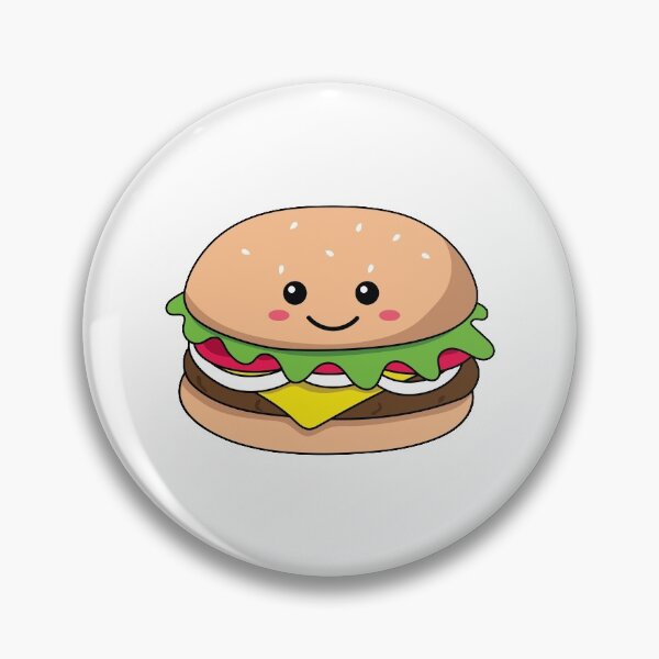 Item preview, Cute Burger - Hamburger Character designed and sold by ShawnDzign.