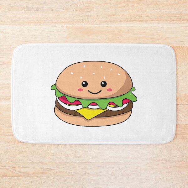 Item preview, Cute Burger - Hamburger Character designed and sold by ShawnDzign.