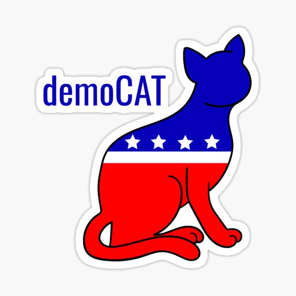 democat Sticker