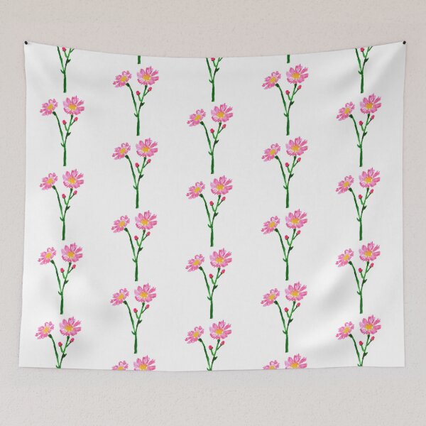 Item preview, Water Color Pink Cosmos Flower designed and sold by KatharineArt.