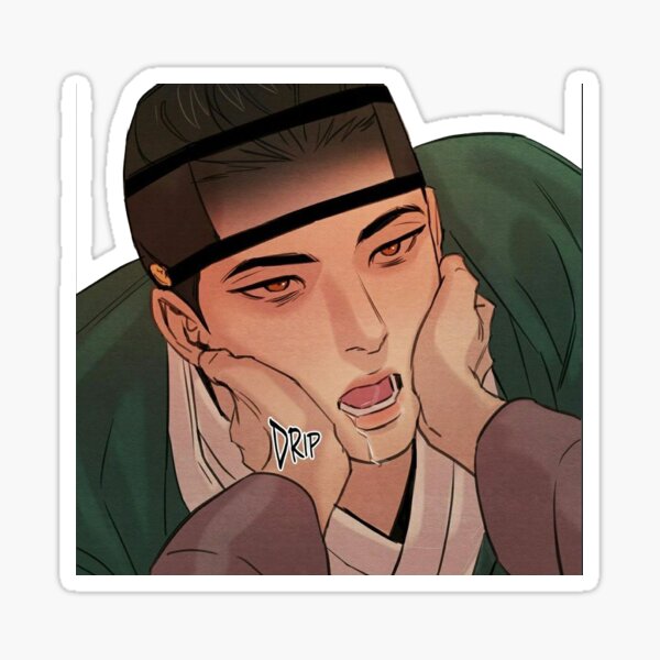 Peintre de la nuit Sticker