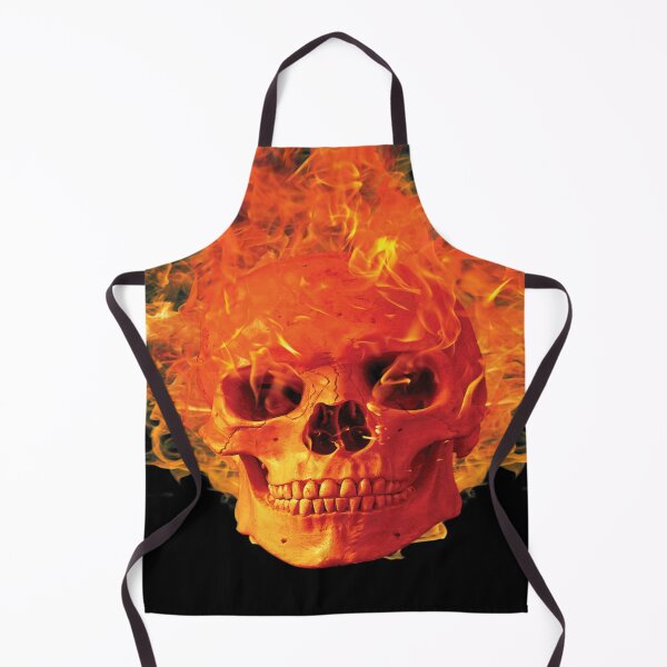 Item preview, Skull in Flames designed and sold by Sinfamous.