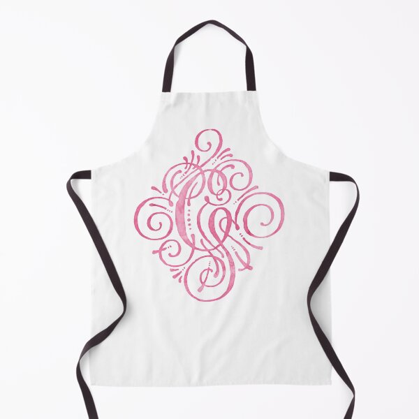 Item preview, Monogram Watercolor Calligraphy Letter G Pink designed and sold by junkydotcom.