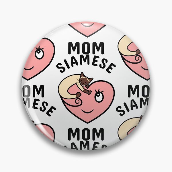 Item preview, Funny Siamese Cat Mom designed and sold by lulululupaint.