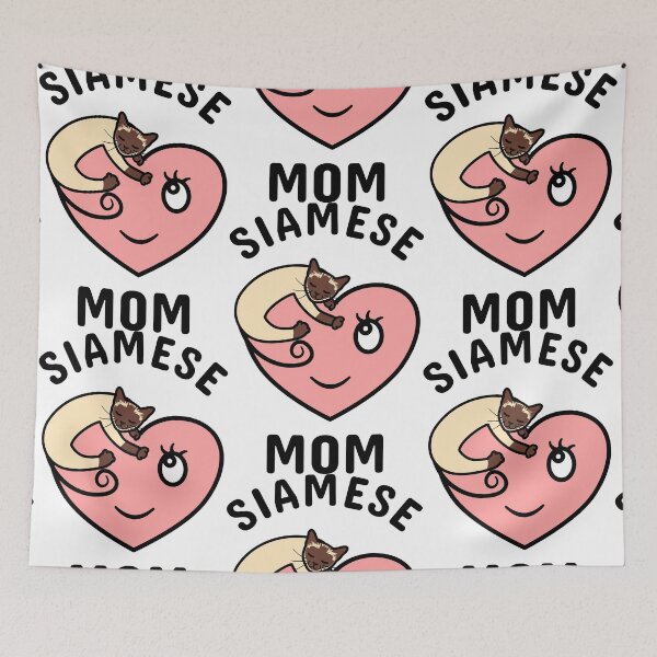 Item preview, Funny Siamese Cat Mom designed and sold by lulululupaint.