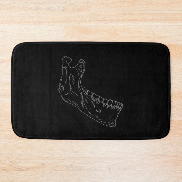 Item preview, Anatomical Fine Line Illustration of Jaw designed and sold by CaitlinCalling.