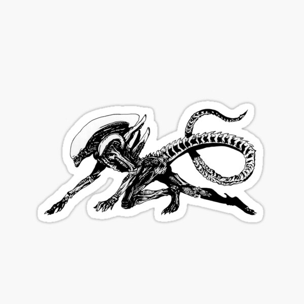 Xenomorph deals car decal