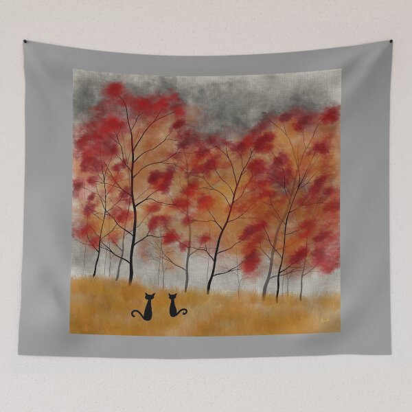 Item preview, Cloudy Day in Autumn  designed and sold by Kcinnik.