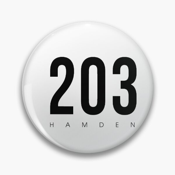 Item preview, Hamden, CT - 203 Area Code design designed and sold by CartoCreative.