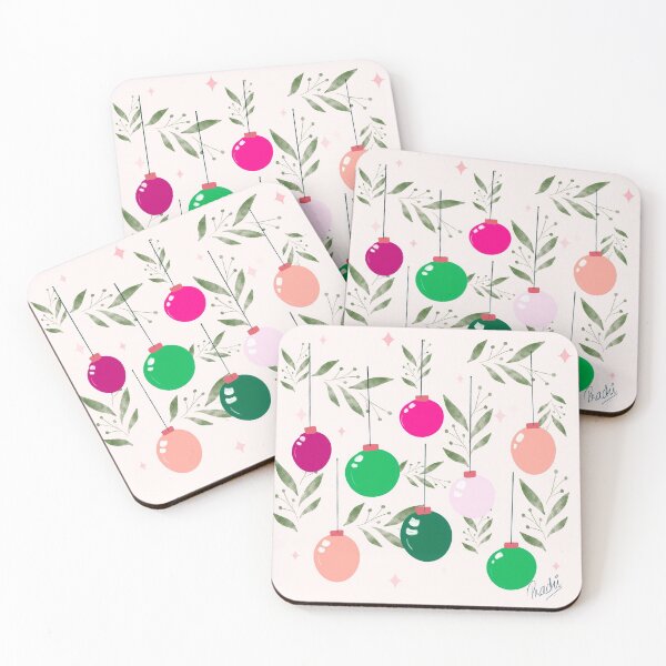 Item preview, MERRY CHRISTMAS - PINK designed and sold by PrachiManerikar.