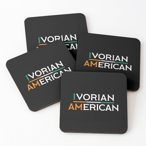 Item preview, I Am Ivorian American - Ivory Coast and America Pride designed and sold by ockshirts.