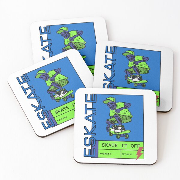 Item preview, ESKATE - Skate it off. designed and sold by SilverFoxStore.
