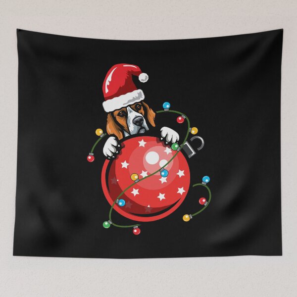 Item preview, Santa Beagle designed and sold by IPRINT Clothing.