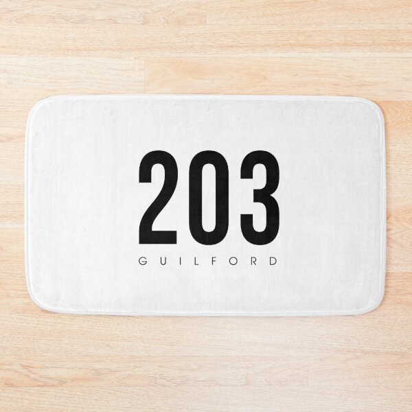 Item preview, Guilford, CT - 203 Area Code design designed and sold by CartoCreative.
