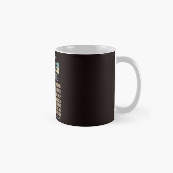 Auto Detailer Car Detailing Job Hourly Rate Gift Classic Mug