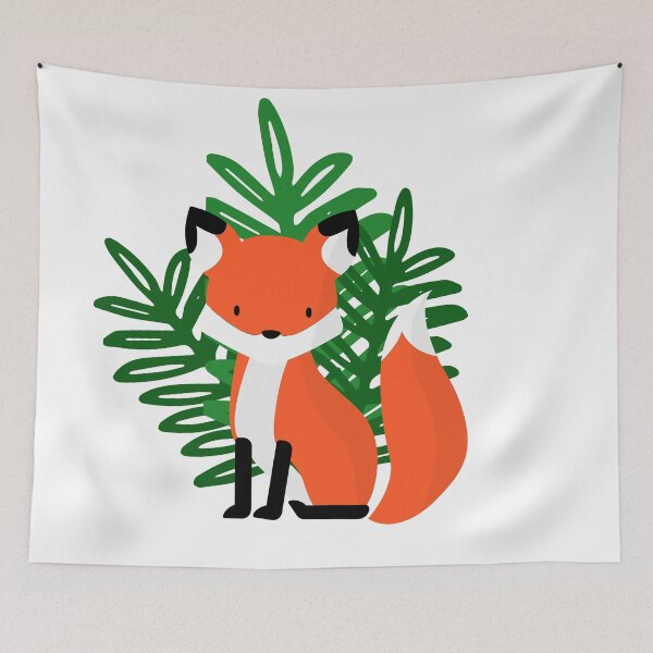 Item preview, little cute fox  designed and sold by Wizabi.
