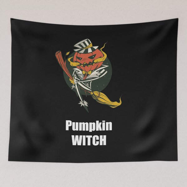 Item preview, Funny pumpkin witch broom saying Halloween gift designed and sold by MichaelTeupser.
