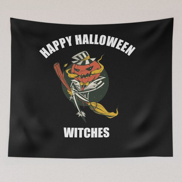 Item preview, Funny pumpkin witch broom saying Halloween gift designed and sold by MichaelTeupser.