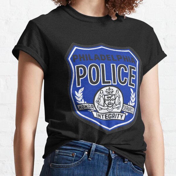 Philadelphia police t shirts Clearance