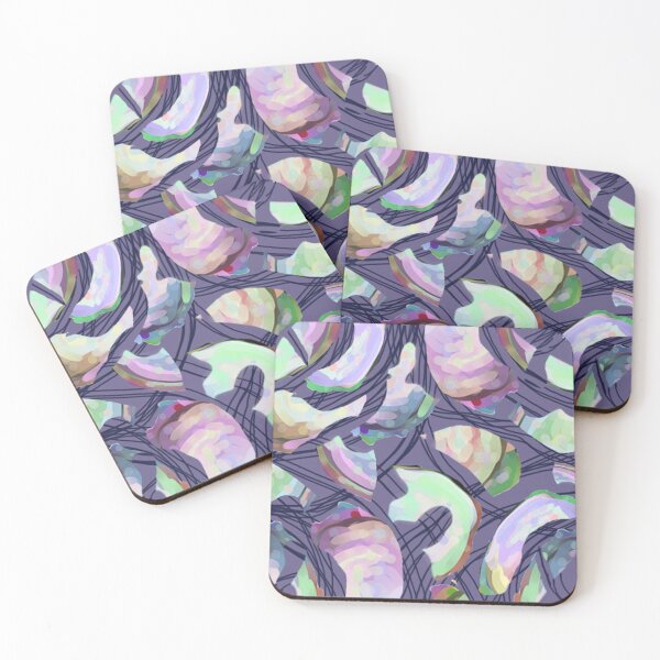 Item preview, PATTERN RAINBOW IRREGULAR BLOB 4B designed and sold by Ruby Mendiola.
