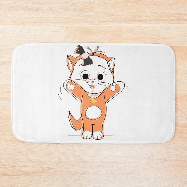 Aperçu de l'œuvre Doux heureux chatons cub Orange créée et vendue par kanugi.