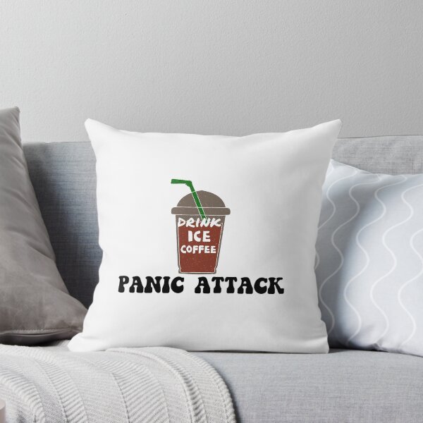 Item preview, Drink Iced Coffee Panic Attack designed and sold by The Little Wood Cottage.