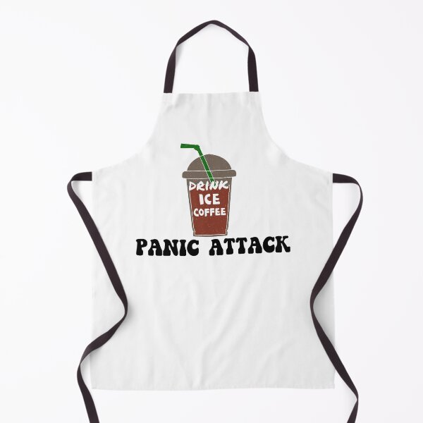 Item preview, Drink Iced Coffee Panic Attack designed and sold by The Little Wood Cottage.
