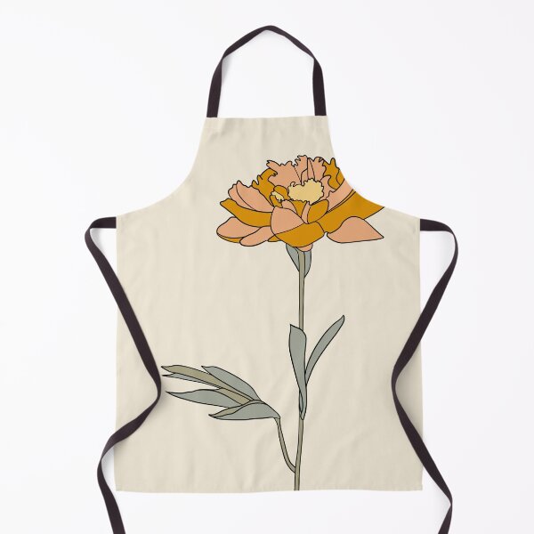 Item preview, Golden Mustard Yellow Carnation Flower  designed and sold by Aryeh Studio.