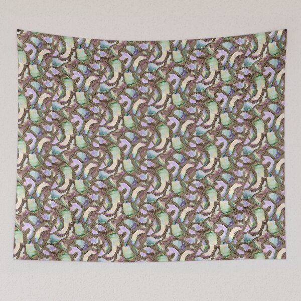 Item preview, PATTERN RAINBOW IRREGULAR BLOB 5B designed and sold by Ruby Mendiola.