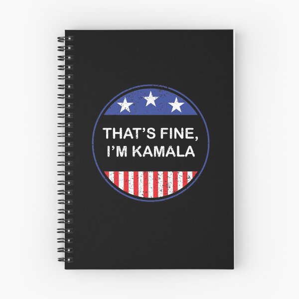 Item preview, That's fine, I'm Kamala 2020 Vice Presidential Debate Kamala Harris Quote designed and sold by JinxWhaleDesign.