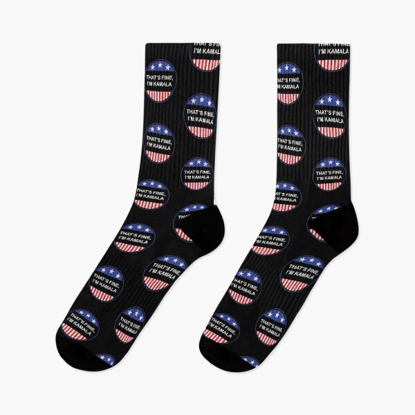 Item preview, That's fine, I'm Kamala 2020 Vice Presidential Debate Kamala Harris Quote designed and sold by JinxWhaleDesign.
