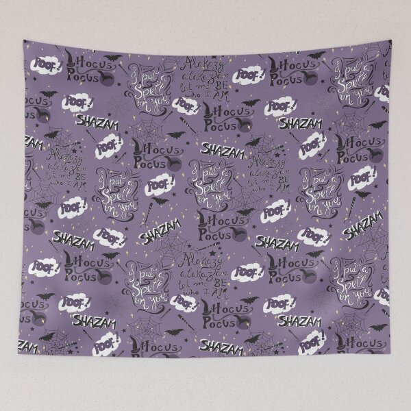 Item preview, Witch spells lettering Halloween designed and sold by SweetCoolVibes.