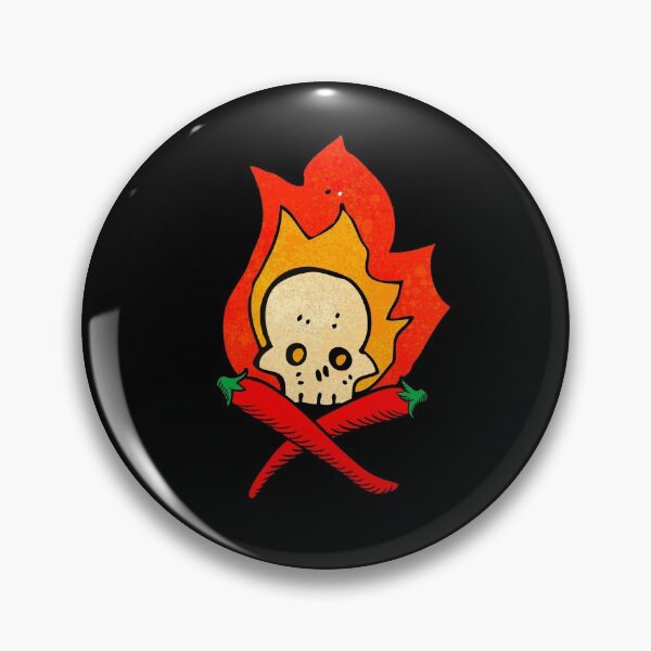 Item preview, Skull and Chili Peppers - Chili Head designed and sold by CozyMarket.