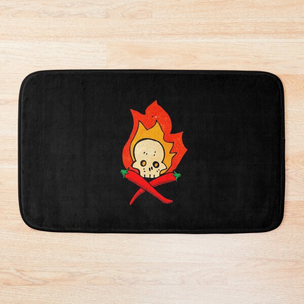 Item preview, Skull and Chili Peppers - Chili Head designed and sold by CozyMarket.