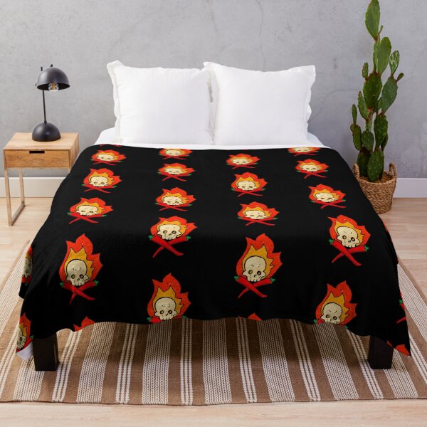 Item preview, Skull and Chili Peppers - Chili Head designed and sold by CozyMarket.