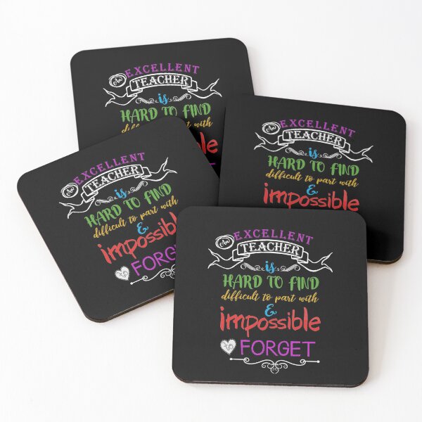 Item preview, An excellent teacher is hard to find, difficult to part with, and impossible to forget. designed and sold by della95.