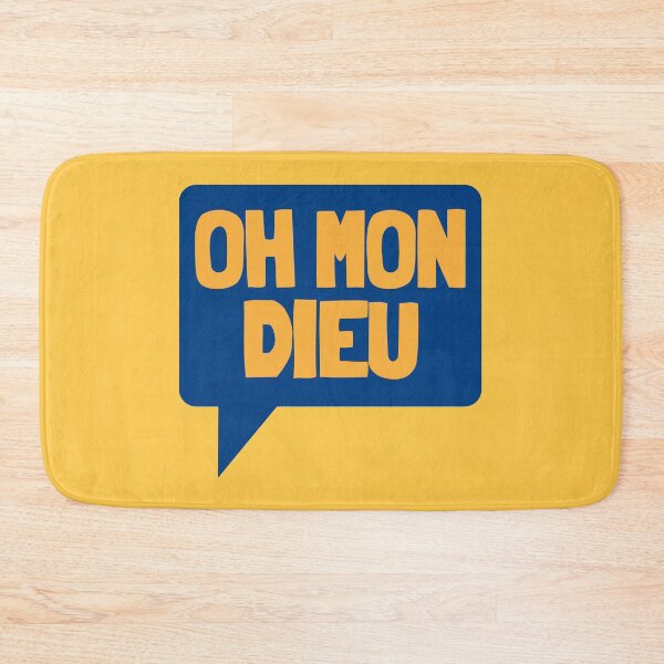 Item preview, Oh Mon Dieu Speech Bubble (Orange Blue) designed and sold by Lightfield.