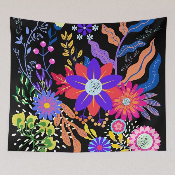 Artikelvorschau, Herbstblumen entworfen und verkauft von leBoosh-Designs.
