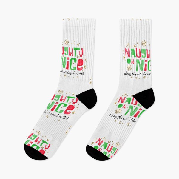 Item preview, Christmas Naughty or Nice designed and sold by SquinkCreative.