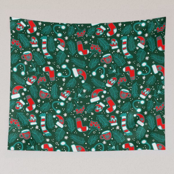 Item preview,  Christmas green element  designed and sold by Unique-Tees.