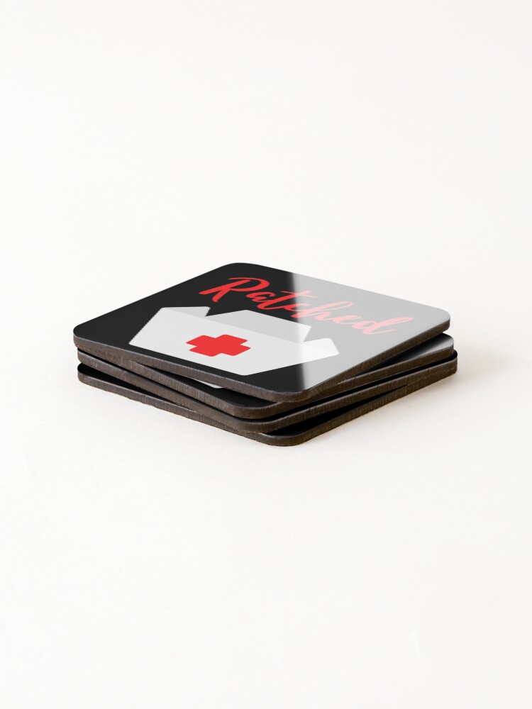 Thumbnail 4 of 5, Coasters (Set of 4), Ratched designed and sold by OneTimeEngineer.